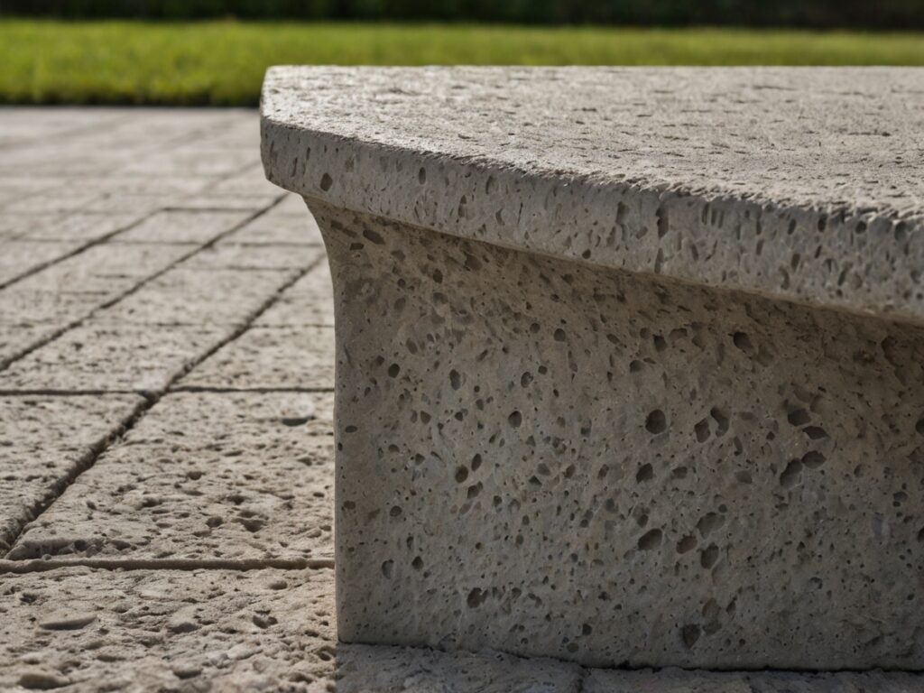 concrete benches